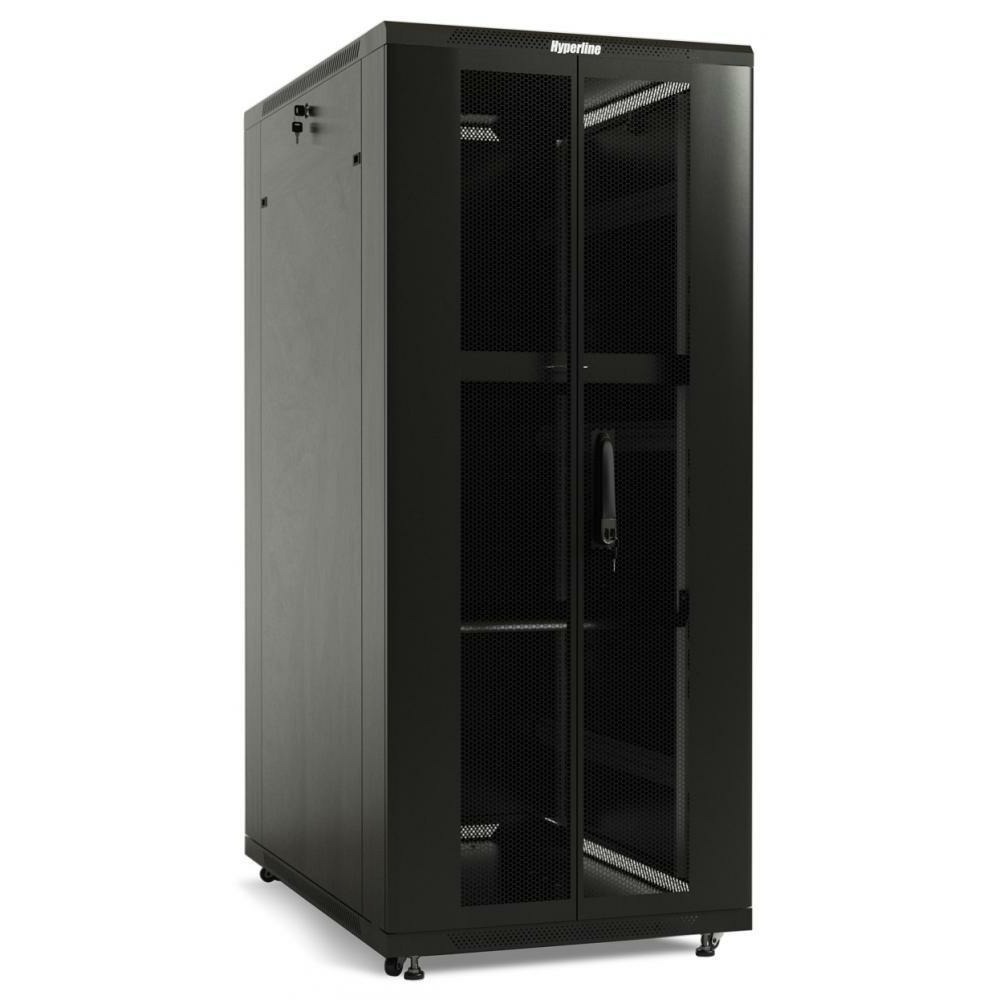 Напольный рэковый шкаф 19 дюймов Hyperline TTC2-2261-DD-RAL9004