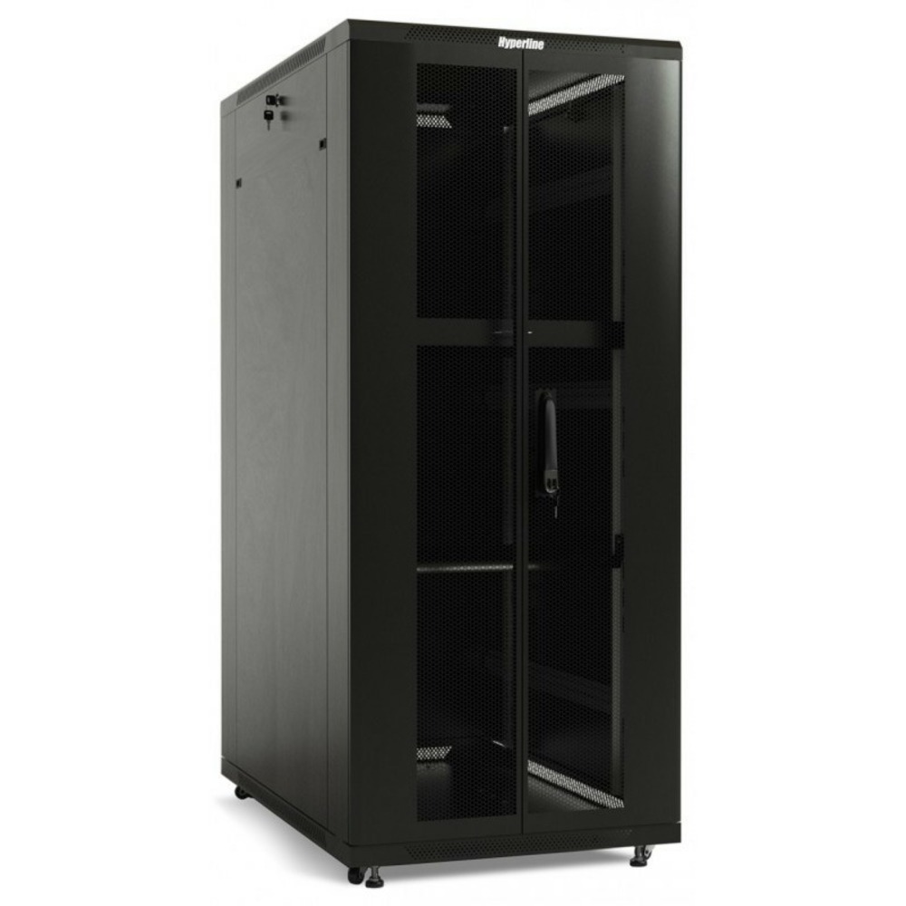 Напольный рэковый шкаф 19 дюймов Hyperline TTC2-4288-DD-RAL9004