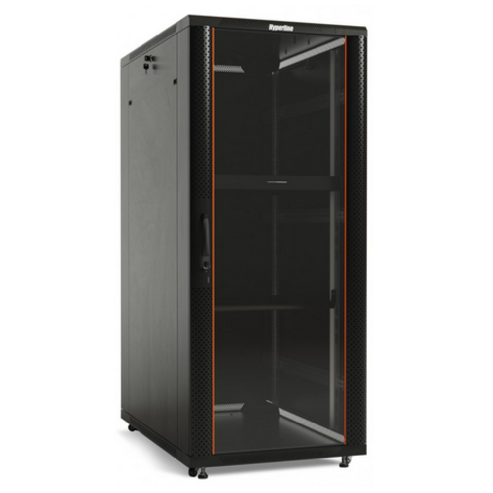 Напольный рэковый шкаф 19 дюймов Hyperline TTC2-2268-AS-RAL9004