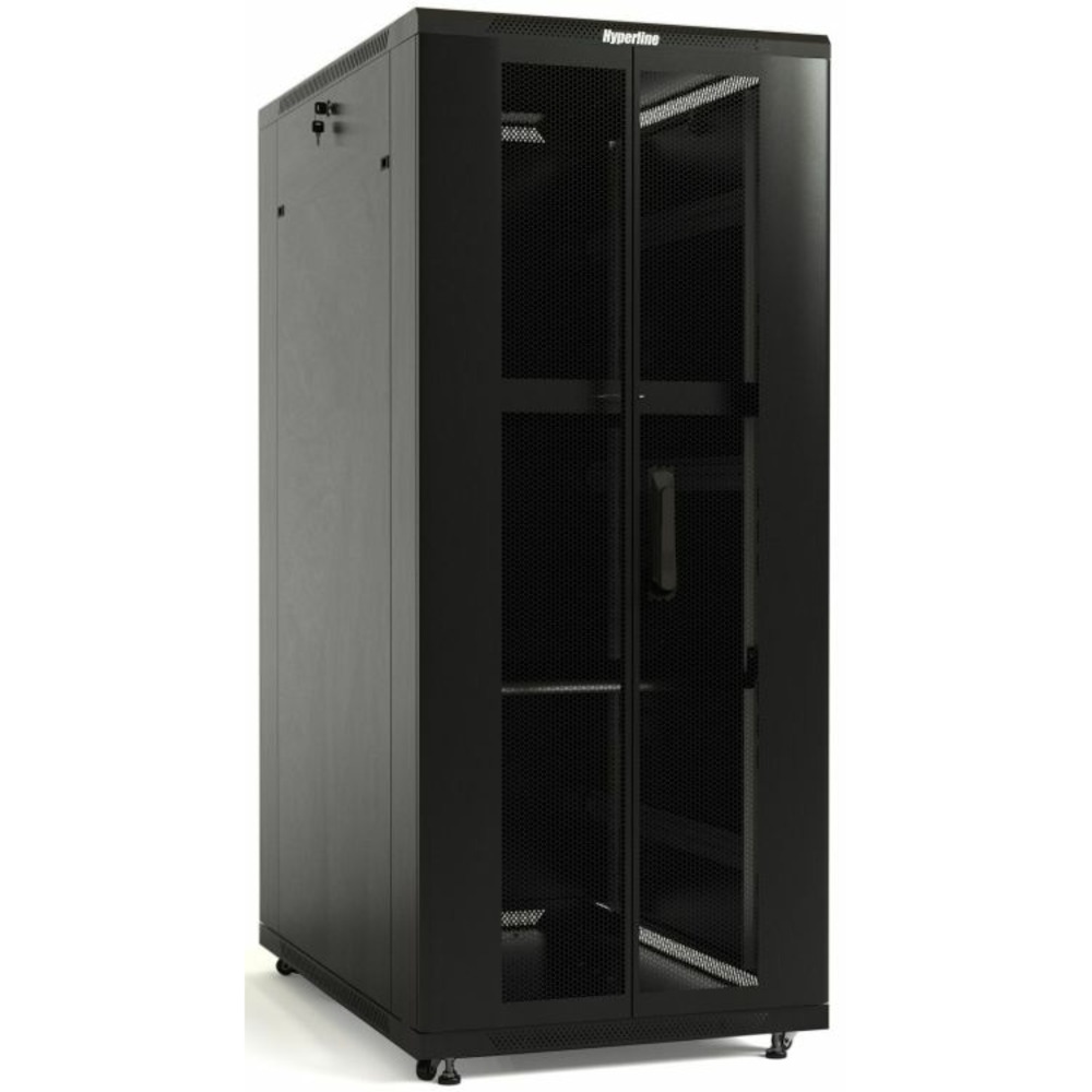 Шкаф напольный 19-дюймовый Hyperline TTB-3268-DD-RAL9004