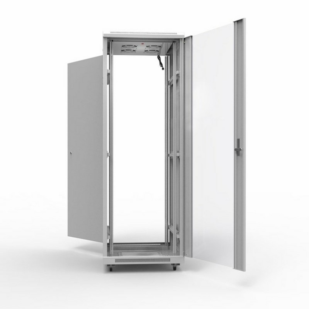 Напольный рэковый шкаф 19 дюймов Rexant 04-2300 19 Напольный шкаф серии Standart 47U 600х1000 мм