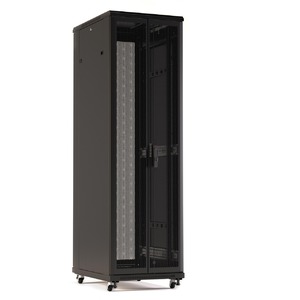 Шкаф напольный 19-дюймовый Hyperline TTR-2268-DD-RAL9005