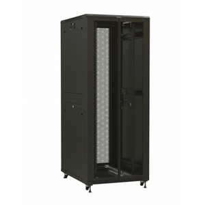 Шкаф напольный 19-дюймовый Hyperline TTR-3761-DD-RAL9005