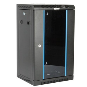 Настенный рэковый шкаф 19 дюймов Hyperline TDC-15U-GR-RAL9004