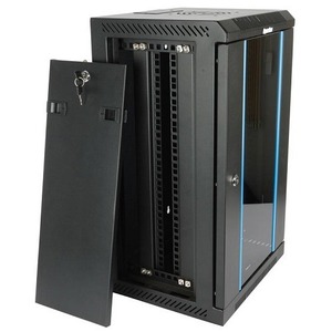 Настенный рэковый шкаф 19 дюймов Hyperline TDC-15U-GR-RAL9004