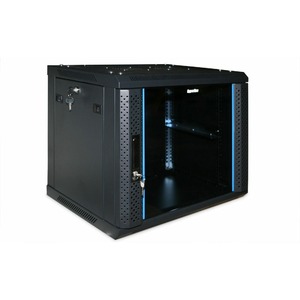 Настенный рэковый шкаф 19 дюймов Hyperline TWFS-0666-SR-RAL9004