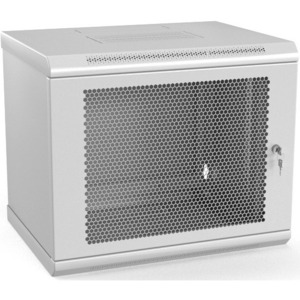 Шкаф настенный 19-дюймовый Hyperline TWL-0966-SD-RAL7035