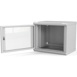 Шкаф настенный 19-дюймовый Hyperline TWL-0966-SD-RAL7035