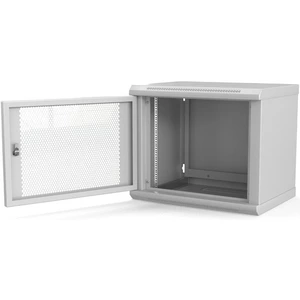 Шкаф настенный 19-дюймовый Hyperline TWL-0966-SD-RAL7035