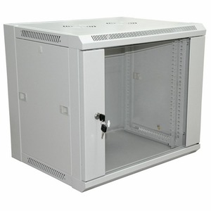 Настенный рэковый шкаф 19 дюймов Rexant 04-2200 19" Настенный шкаф RexantPRO 6U 600450370 мм