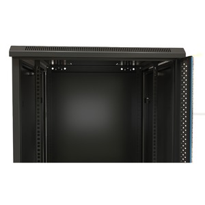 Шкаф настенный 19-дюймовый Hyperline TWB-0666-SR-RAL9004