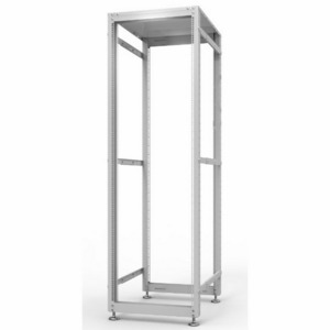 Открытая двухрамная стойка Rexant 04-2711 19" 33U с регулируемой глубиной 600-1000мм (состоит из 2 коробок)