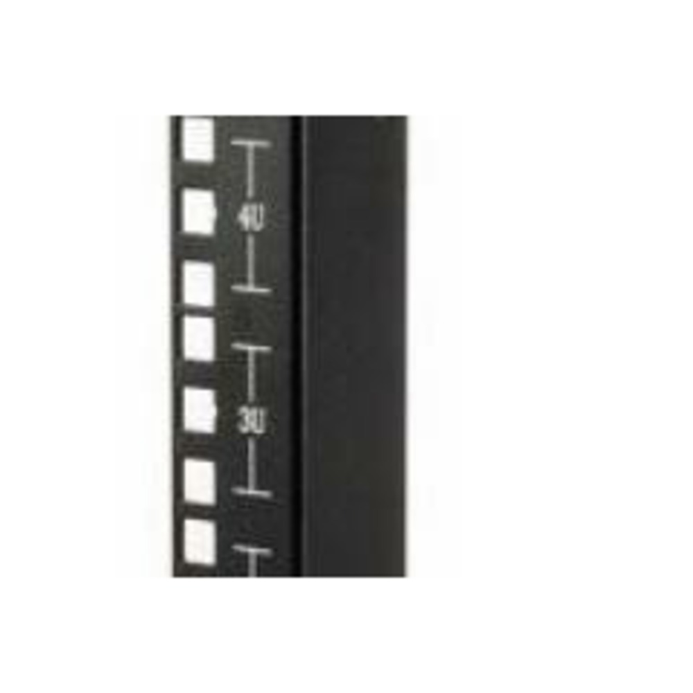 Монтажный профиль для рэковых шкафов Hyperline CPR10-6U-236-RAL9004