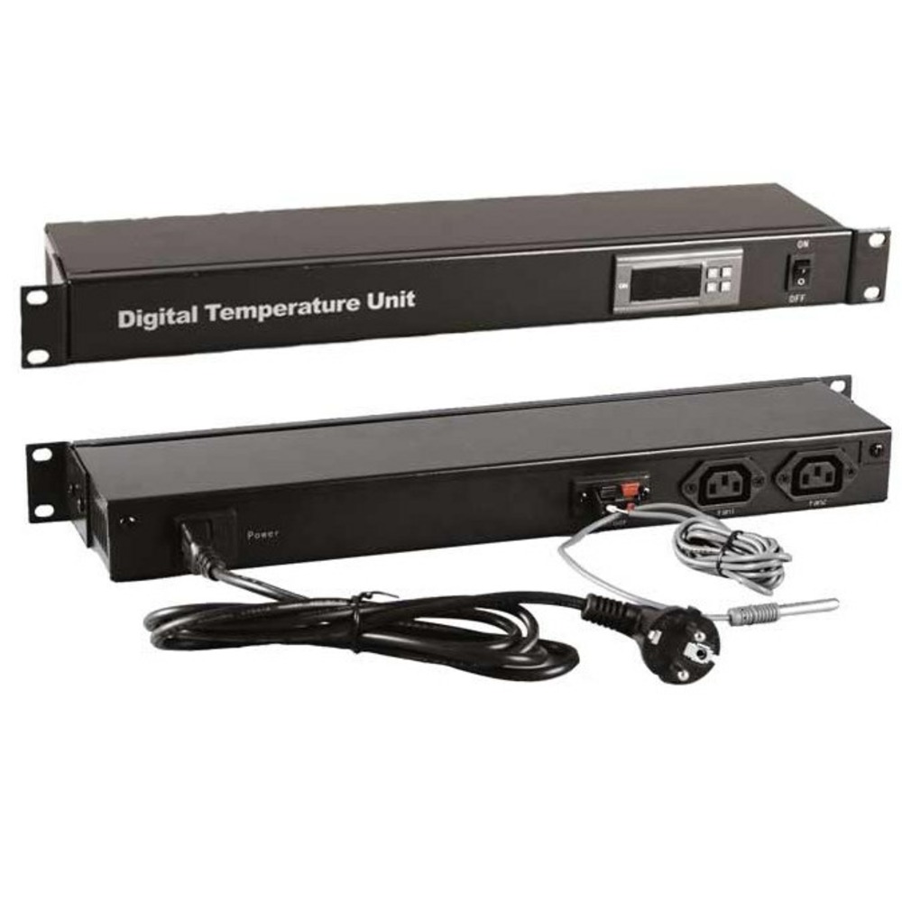 Микропроцессорная контрольная панель Hyperline TMPC-230V-RAL9004