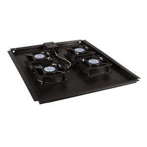 Панель вентиляторная для рэковых шкафов Hyperline TFAT-TC800-4-RAL9004