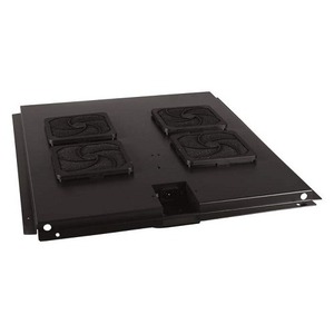 Панель вентиляторная для рэковых шкафов Hyperline TFAT-TC800-4-RAL9004