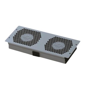 Панель вентиляторная для рэковых шкафов Hyperline TFAT-T2FM-RAL9004