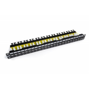 Патч-панель для рэковых шкафов Hyperline PP2-19-24-8P8C-C6A-110D