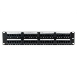 Патч-панель для рэковых шкафов Cablexpert NPP-C548CM-001