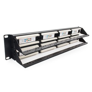 Патч-панель для рэковых шкафов Cablexpert NPP-C548CM-001