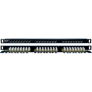 Патч-панель 19" Hyperline PPHD-19-24-8P8C-C6-110D