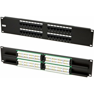 Патч-панель 19" Hyperline PP2-19-32-8P8C-C5e-110D