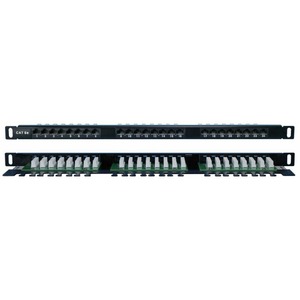 Патч-панель высокой плотности 19" Hyperline PPHD-19-24-8P8C-C5E-110D