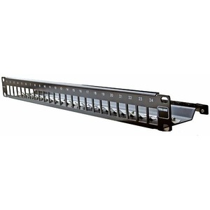 Патч-панель TERA-MAX на 24 модуля, 19" Siemon TM-PNLZ-24-01