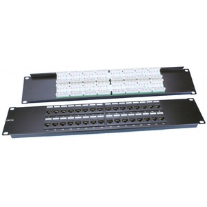 Патч-панель для рэковых шкафов Hyperline PP3-19-32-8P8C-C5E-110