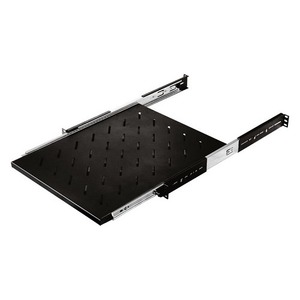 Полка выдвижная для рэковых шкафов Hyperline SRVSH-800-RAL9005
