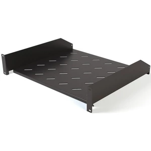 Полка угловая с перфорацией 19" Hyperline TAL3-2U-500-RAL9005