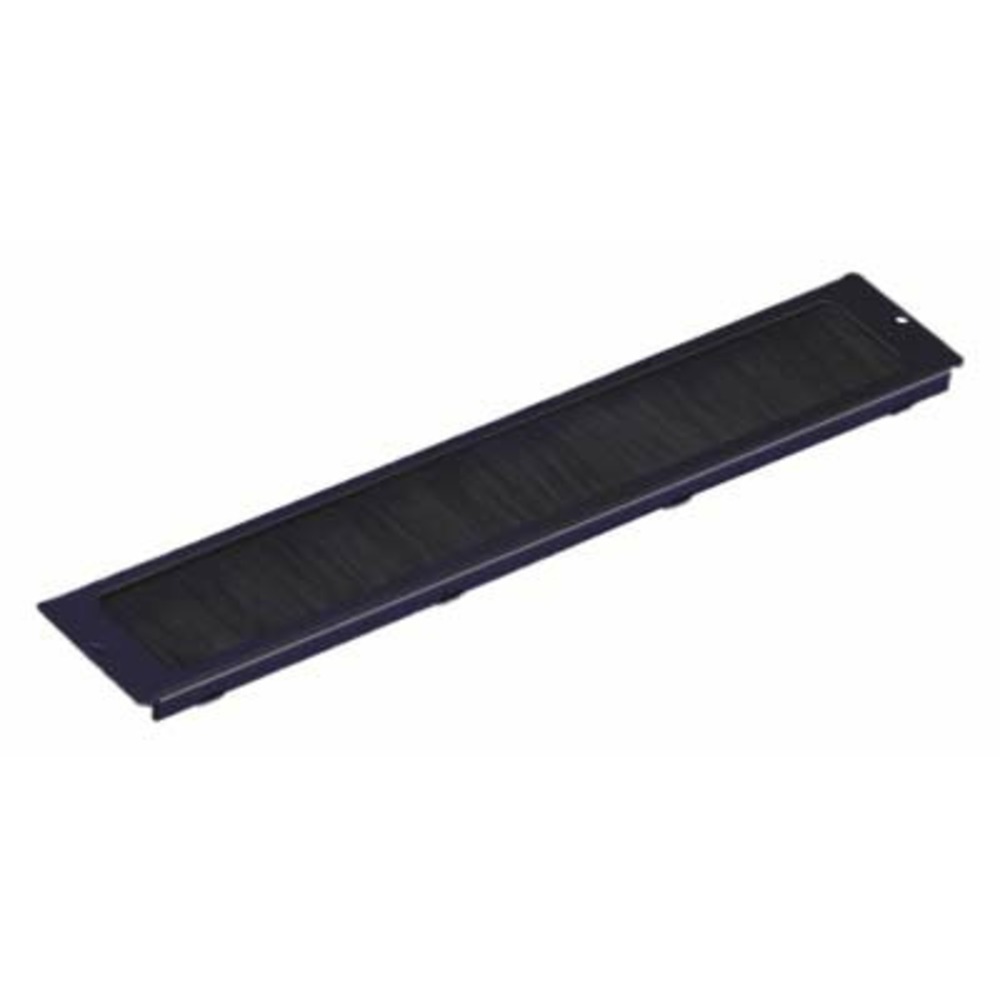 Щеточный кабельный ввод для рэковых шкафов Hyperline TCB-TSC-RAL9004