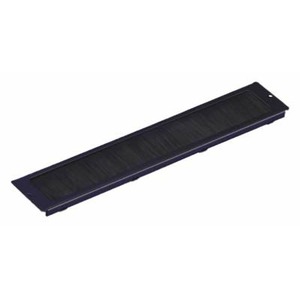 Щеточный кабельный ввод для рэковых шкафов Hyperline TCB-TSC-RAL9004
