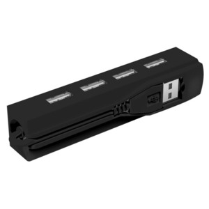 Хаб USB Ritmix CR-2406 black