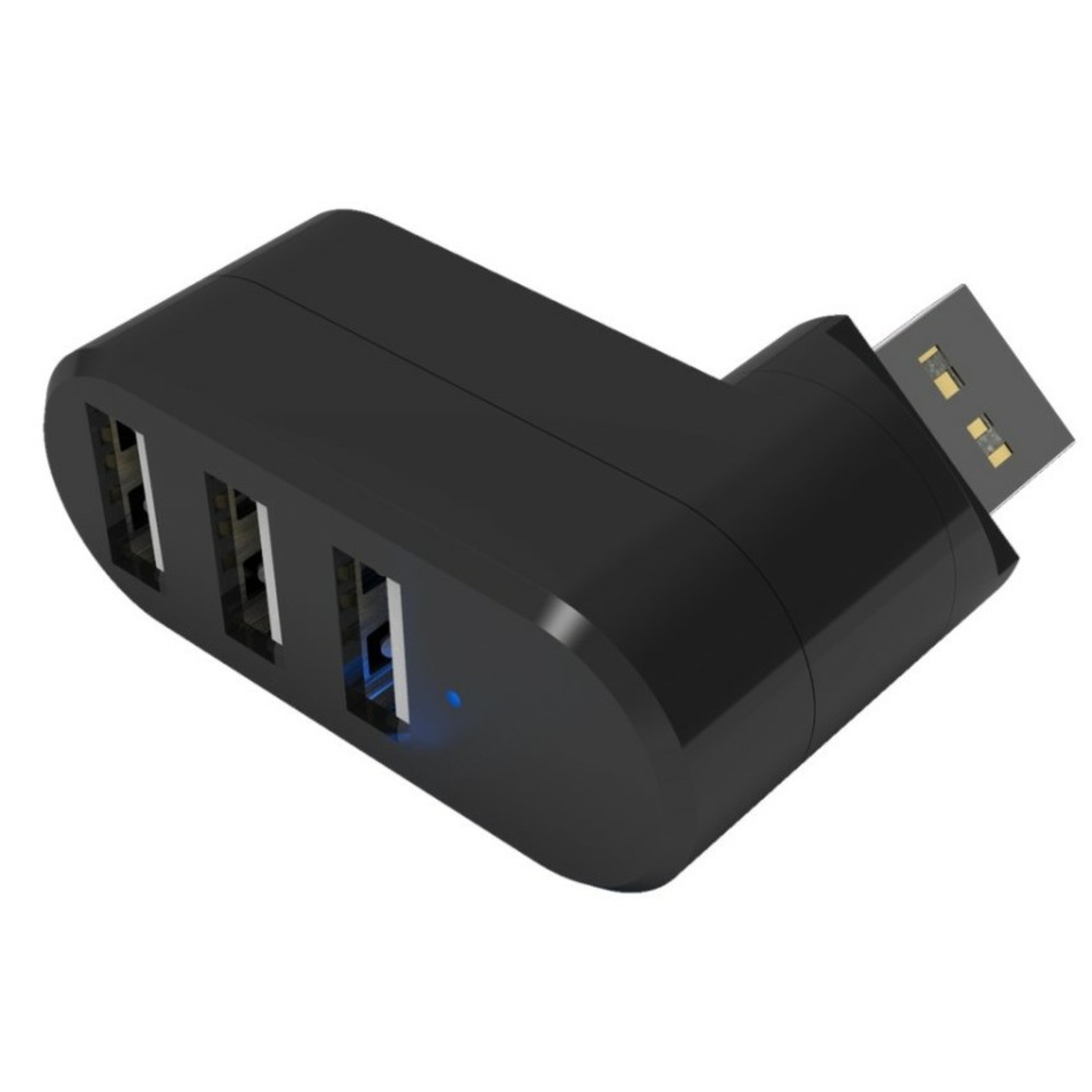 Хаб USB Ritmix CR-2301 black