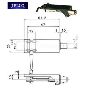 Шелл для винила Jelco HS-20