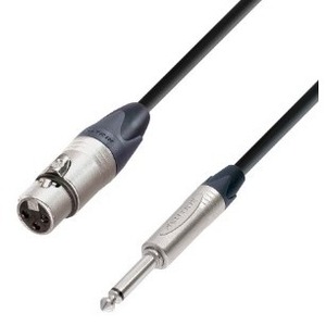 Кабель аудио 1xJack - 1xXLR Adam Hall K5 MFP 0150 1.5m