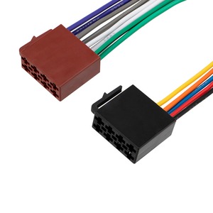 Разъем для автомагнитолы "Евро" ISO Rexant 06-0127-C 2 гнезда (10 штук)
