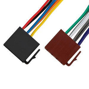 Разъем для автомагнитолы Евро ISO Rexant 06-0127-C 2 гнезда (10 штук)