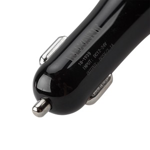 Автозарядка в прикуриватель Rexant 18-1939 2хUSB с индикацией (1000+2100 mA) черная