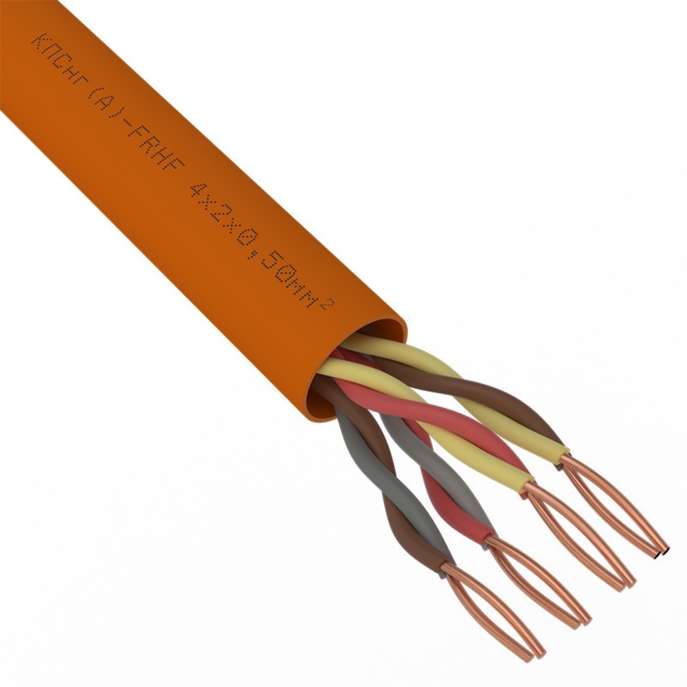 Кабель огнестойкий Rexant 01-4960 КПСнг(А)-FRHF, 4x2x0,50 мм, бухта 200 м