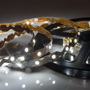 LED лента Lamper 141-525 12 В, 6 мм, S-образная плата, IP23, SMD 2835, 60 LED/m, белый, 5 метров