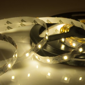 LED лента Lamper 141-526 12 В, 6 мм, S-образная плата, IP23, SMD 2835, 60 LED/m, теплый белый, 5 метров