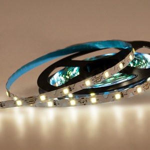 LED лента Lamper 141-527 12 В, 6 мм, S-образная плата, IP65, SMD 2835, 60 LED/m, белый, 5 метров