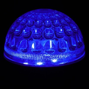 Лампа шар Neon-Night 405-613 e27 10 LED 50мм синяя 24В (постоянное напряжение)