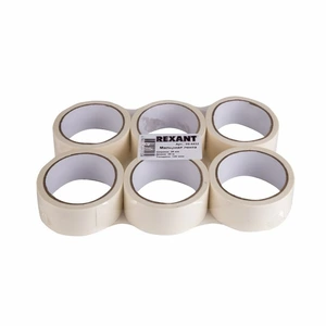Малярная лента Rexant 09-4432 38 мм (рулон 20 м) 6 штук.