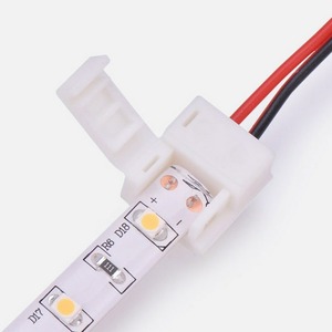 Коннектор питания Lamper 144-031 (1 разъем) для одноцветных светодиодных лент с влагозащитой шириной 8 мм (10 штук)