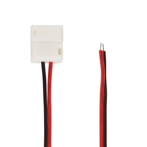 Коннектор питания Lamper 144-031 (1 разъем) для одноцветных светодиодных лент с влагозащитой шириной 8 мм (10 штук)