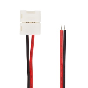 Коннектор питания Lamper 144-012 для одноцветных светодиодных лент шириной 8 мм 120 диодов/метр (10 штук)