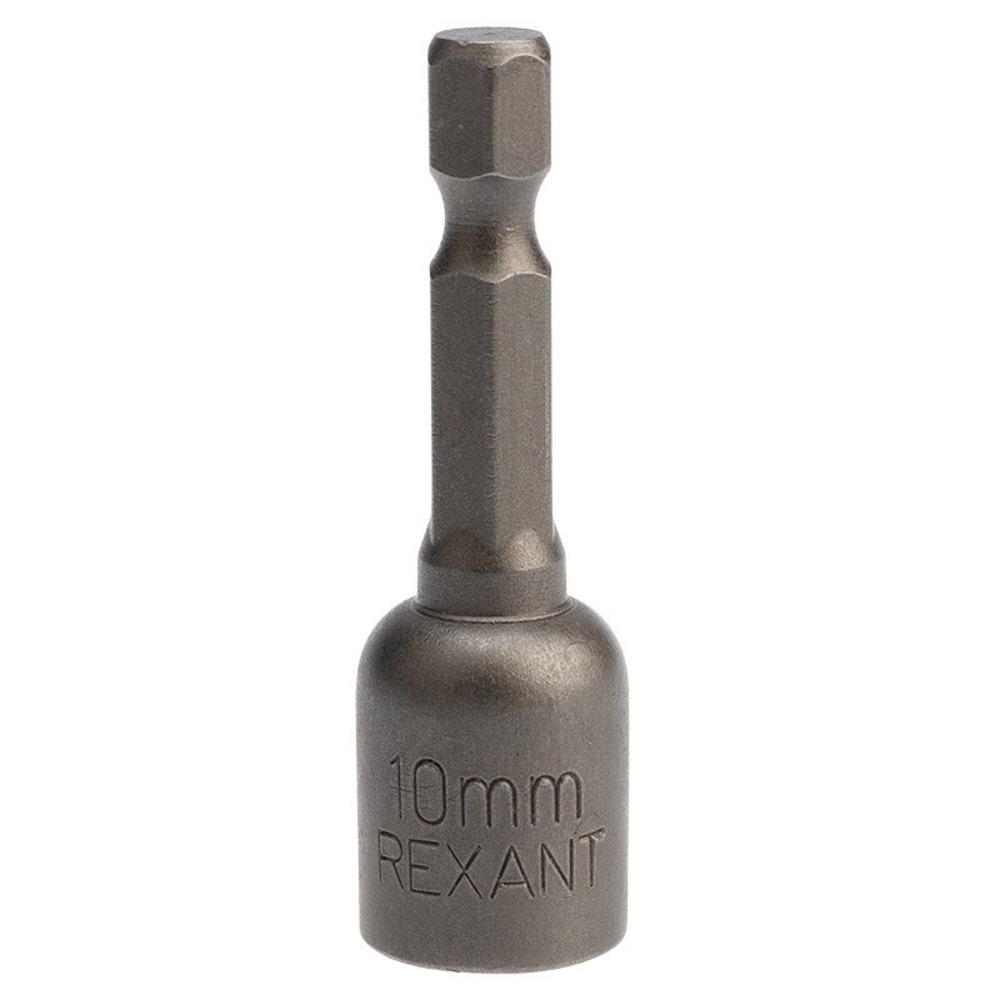 Ключ-насадка Rexant 92-0402 10х48 мм, 1/4 магнитная (упак. 20 шт.)
